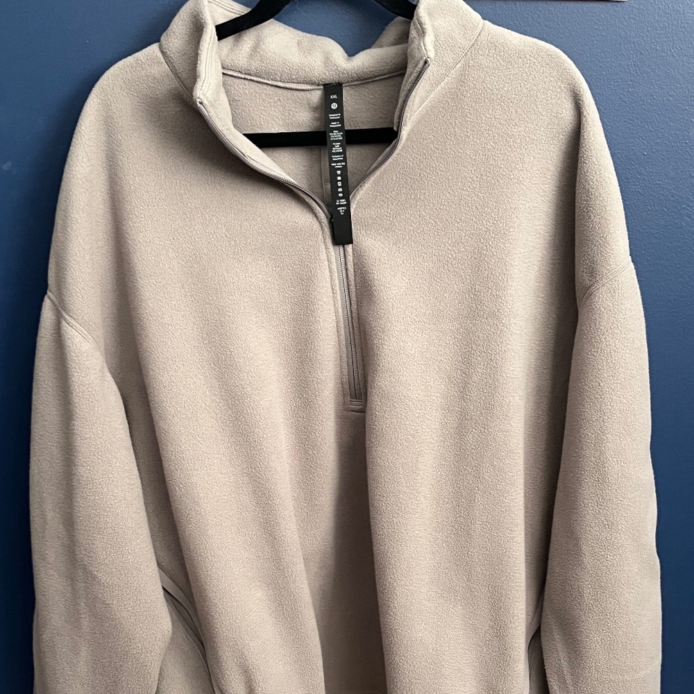 Lululemon Men's Fleece Quarterzip
